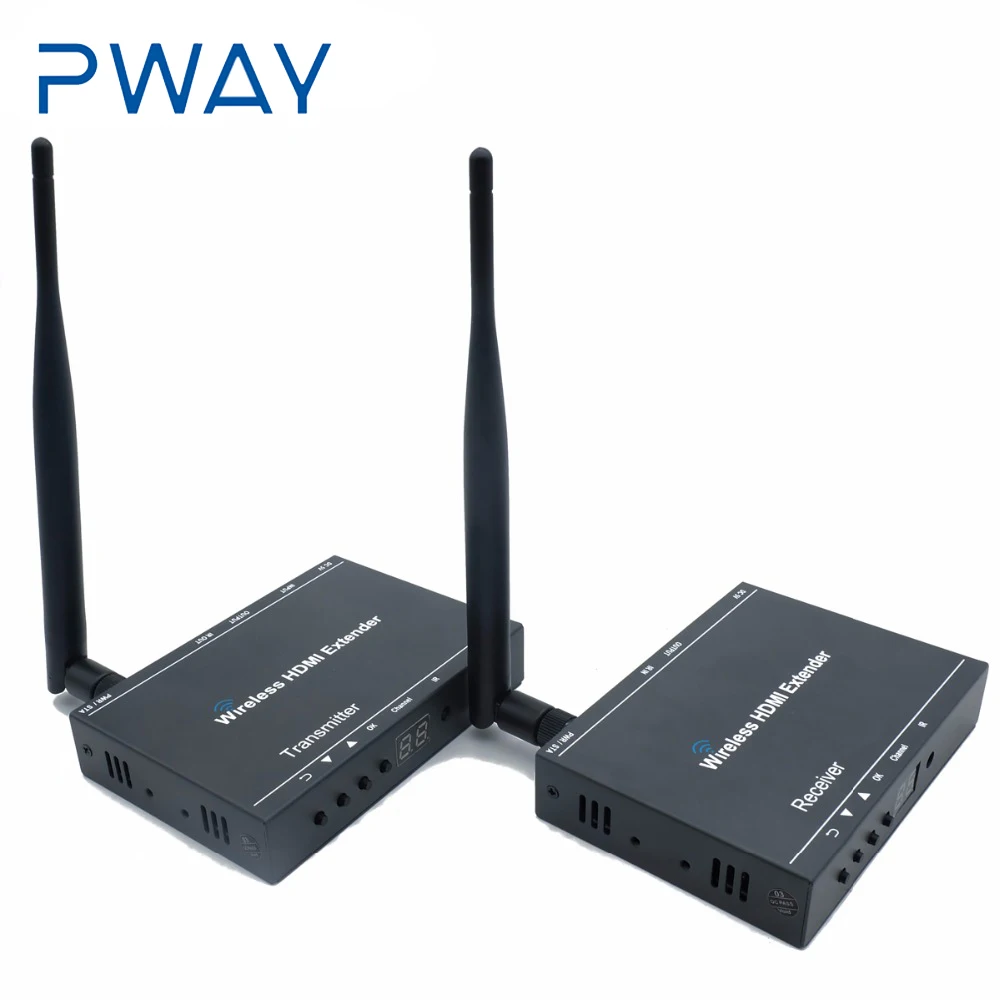 Беспроводной HDMI порт удлинитель Kit Matrix (TX RX) 2x2 Wifi передатчик и приемник до 50 м/164ft с
