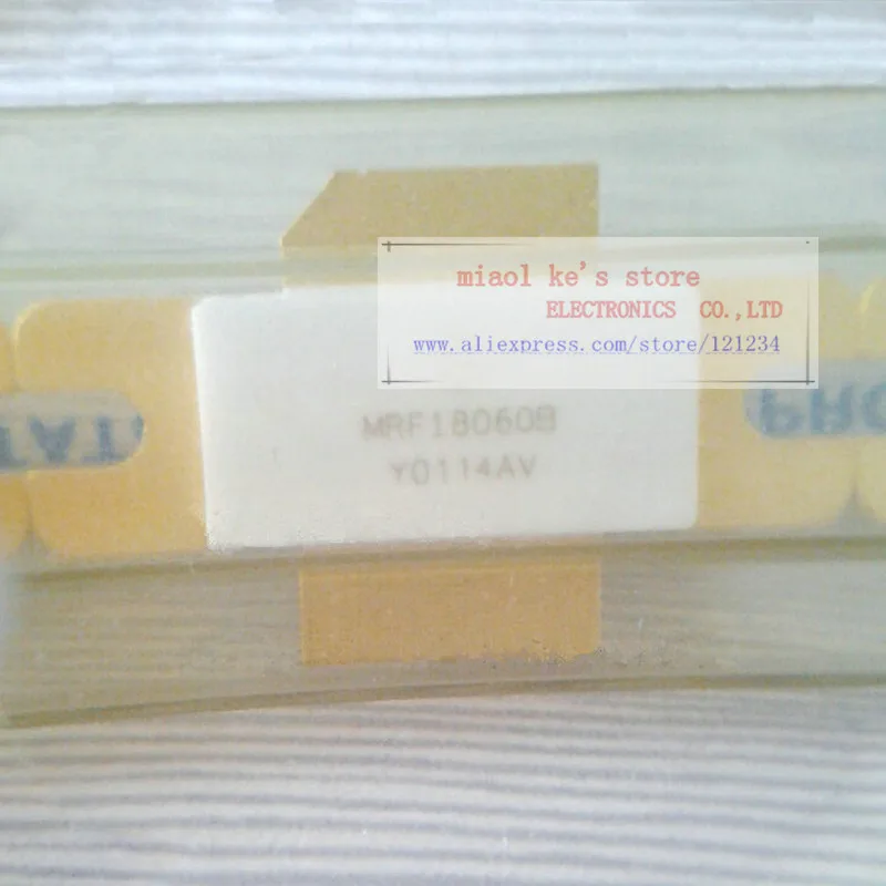 

100%Original: MRF18060B MRF18060BR3 [ 26V 60W 1930-1990 MHz NI-780/CASE 465-06 ] - RF Power Field Effect Transistor