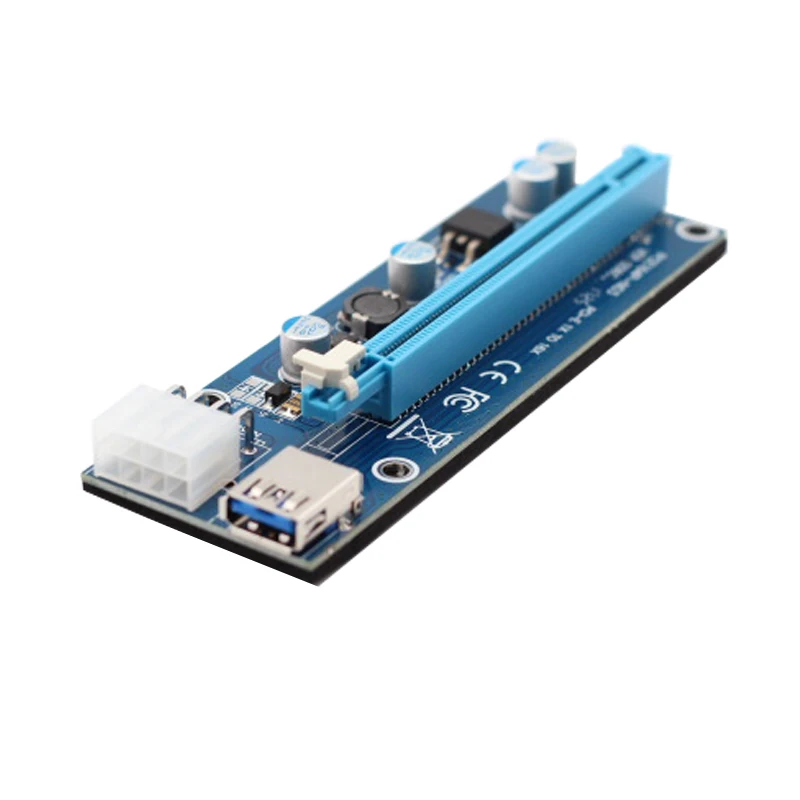 Мини расширитель PCI E Express переходная карта 1x к 16x PCIE майнинга USB 3 0 кабель для