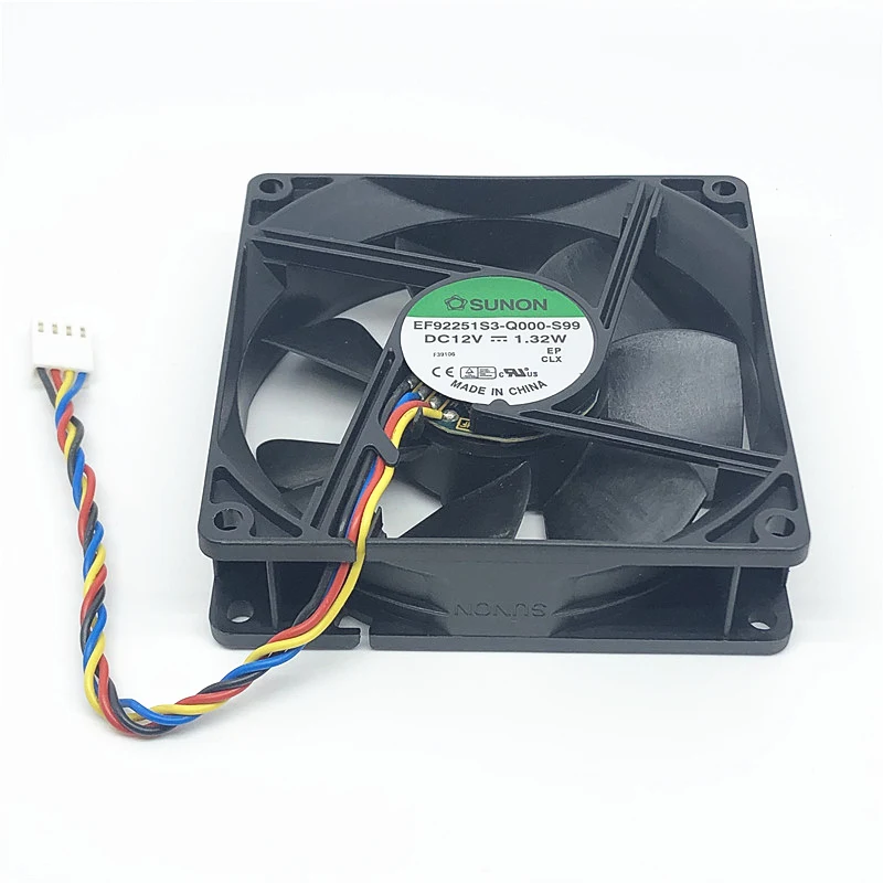 SUNON EF92251S3 Q000 S99 9025 90 мм 775 CPU Fan 90x90x25 PC чехол охлаждающий вентилятор 12V 1 32 W с PWM