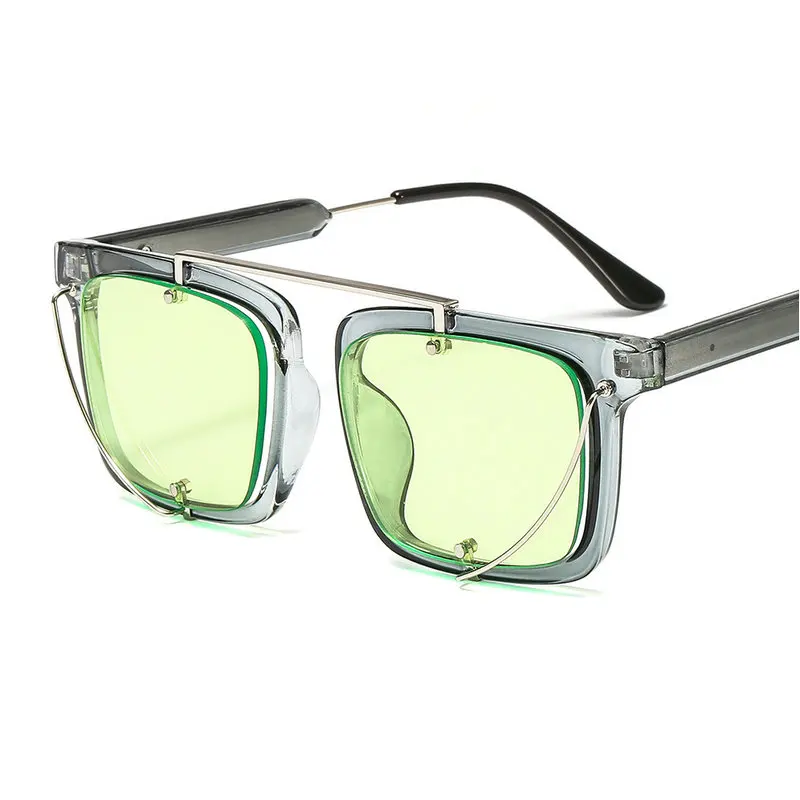 MINCL/кошка Рыжий солнцезащитные очки женщина оттенки зеркало Женские квадратные