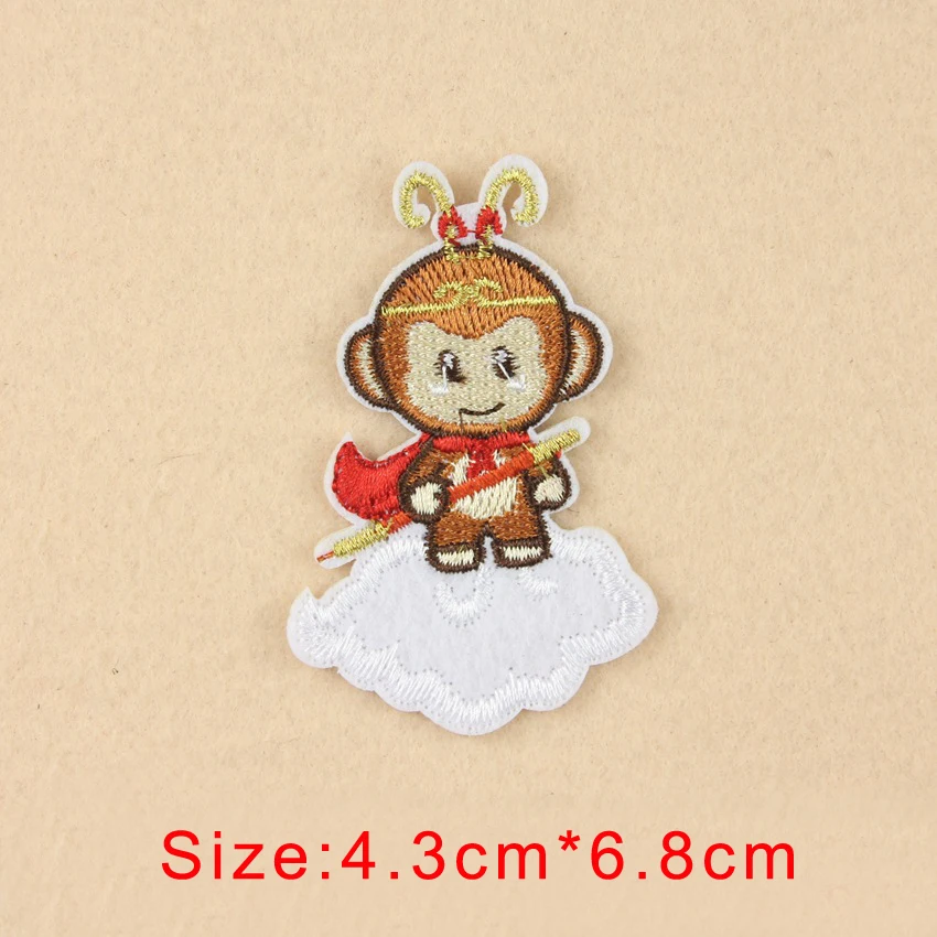 11 шт./лот Смесь Мультфильм Звезда Луна Троянский Конь Вышивка Железа На Патчи