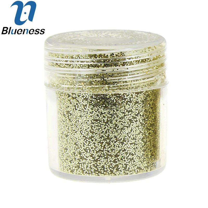 Блестящая Пыль для ногтей 3 коробки/набор золотые блестящая пудра из акрила