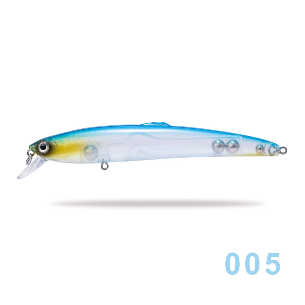 005 Hunthouse minnow морская жесткая приманка для рыбалки 12,5 см/17,5 г 14,7 см/27 г твердое тело 8 цветов для морского баса - Цвет: 005