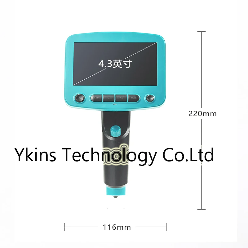 New 1080P 4.3'' LCD 1-800X 5.0MP Digital Microscope Video for PCB CPU Phone Weld Bag Repair | Инструменты