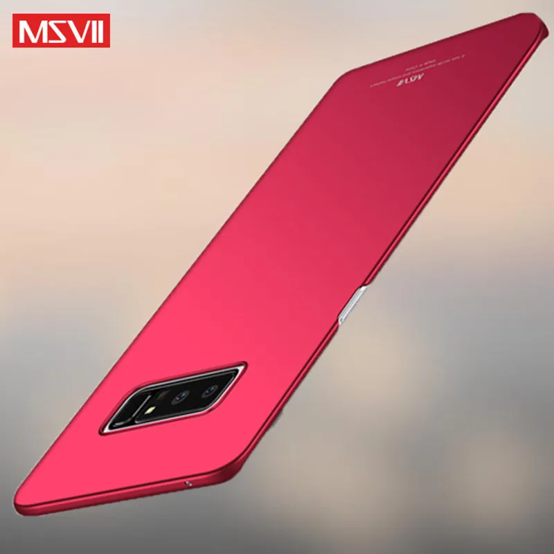 Чехол для Samsung Galaxy note 8 защитный чехол MSVII note8 жесткая задняя крышка из