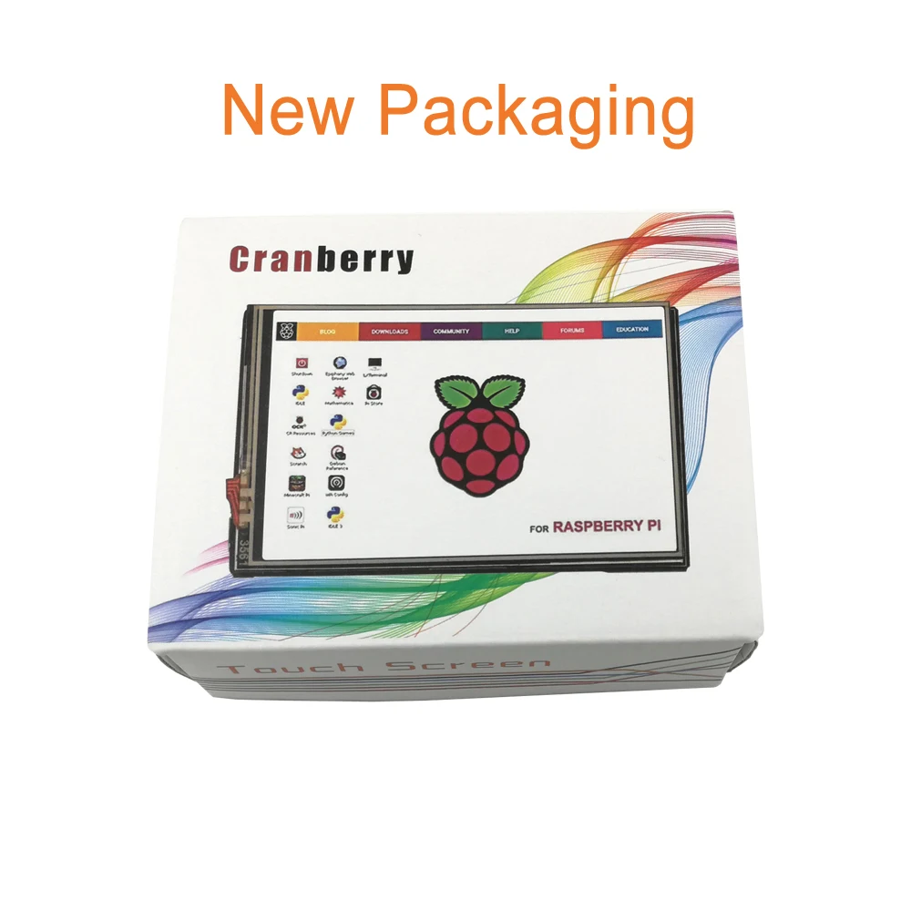 Raspberry Pi 3 и Модель B Plus + 5 дюймов ЖК сенсорный экран г 8 sd-карта беспроводная