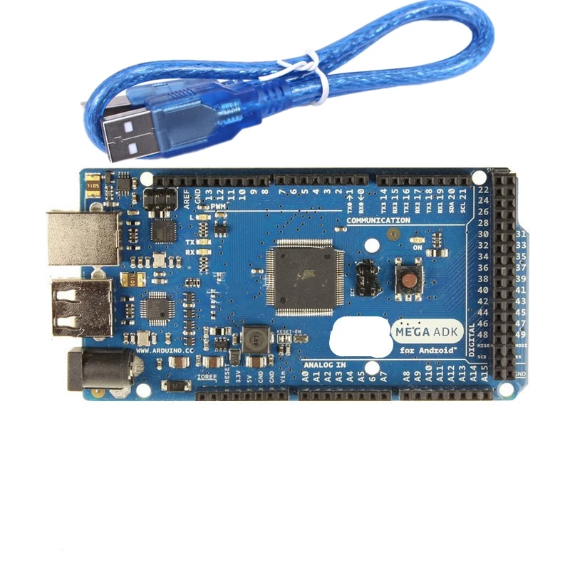 1Set Mega 2560 R3 16AU Board 2012 Google Open ADK Main (for Compatible ATmega2560-16AU + USB Cable | Электроника