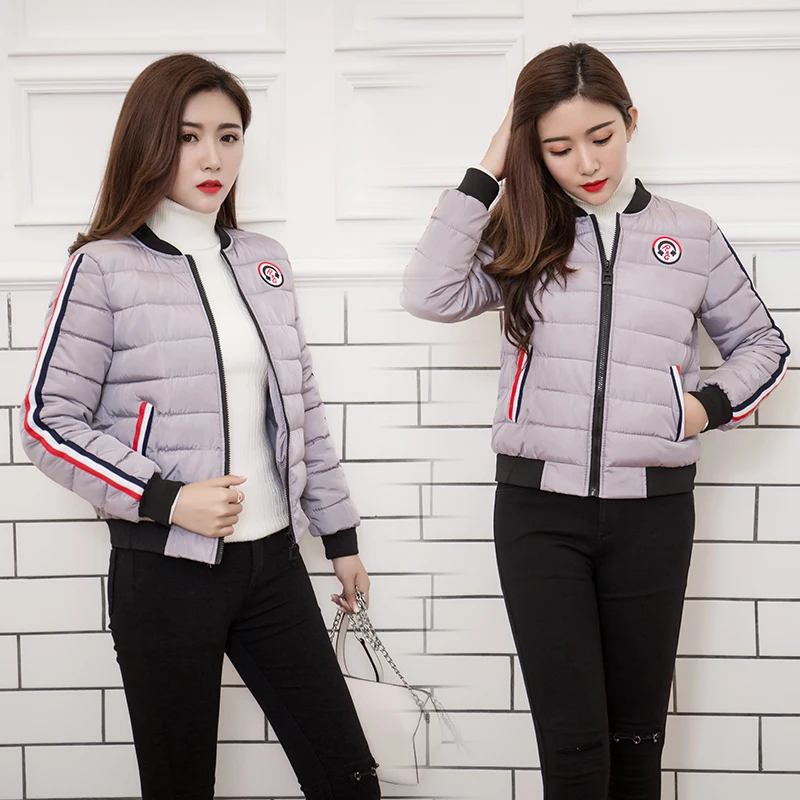 

Cheap wholesale 2018 new summer Hot selling women's fashion casual warm jacket female bisic coats L124