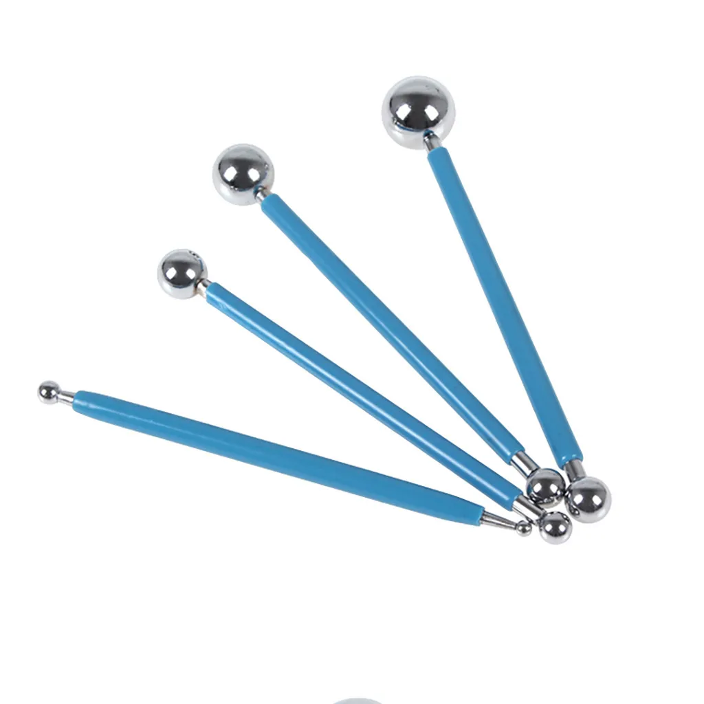 4 шт./компл. моделирование мяча из нержавеющей стали инструменты для ручного