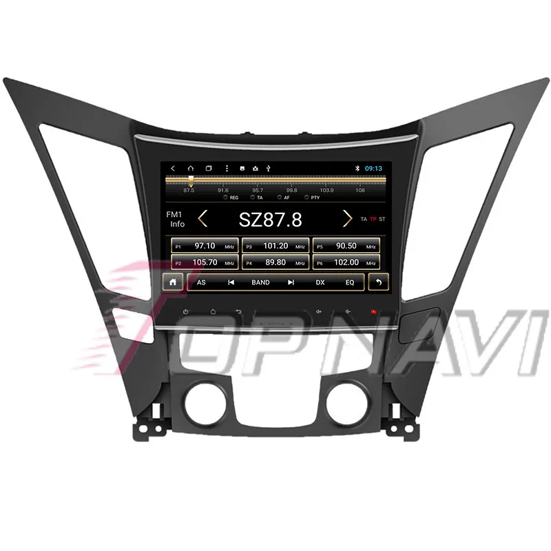 Автомобильный носитель для Hyundai Sonata 2011 2012 2013 2014 2015 9 ''Topnavi Android 8 1 автомобильная