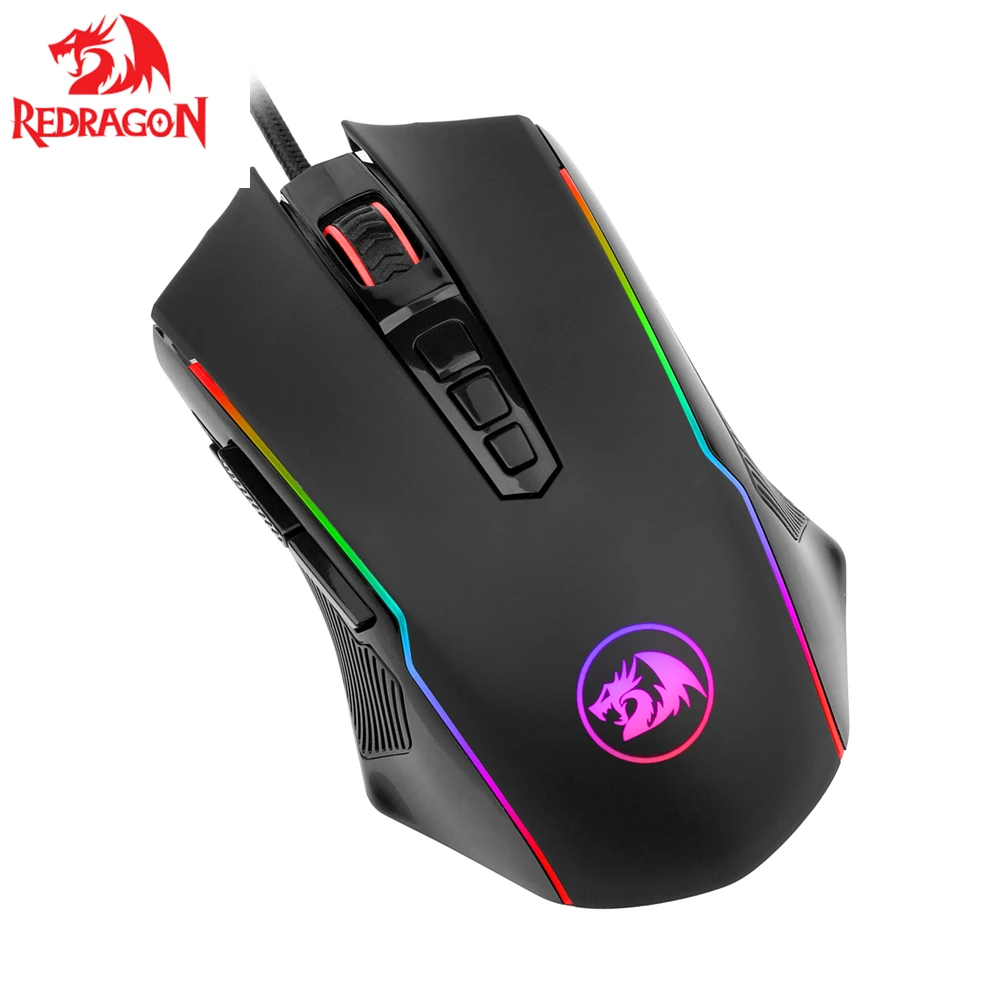 Игровая мышь Redragon M910 Chroma высокоточная программируемая игровая для обеих рук 7