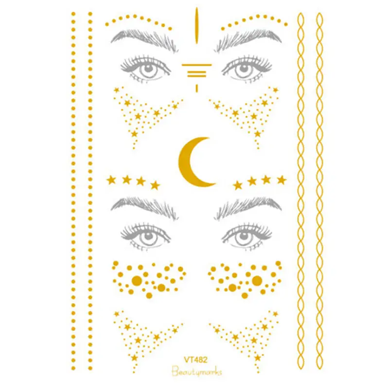 Новинка; 1 лист маска для лица, светящаяся в темноте Татуировка StickersFashion Водонепроницаемый заблокирован веснушки Make Up для боди-арта глаз наклейки надпись «Bride Tribe» Вечерние