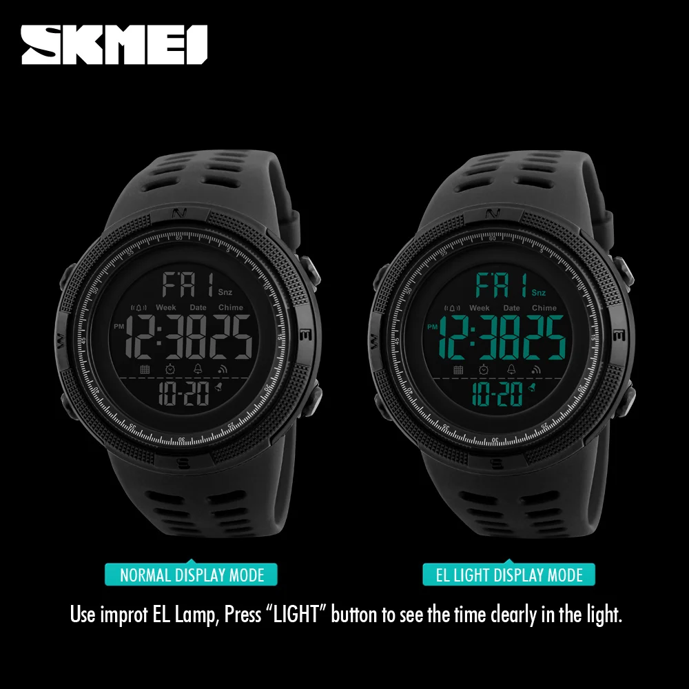 2021 модные спортивные военные часы мужские водонепроницаемые обратного отсчета