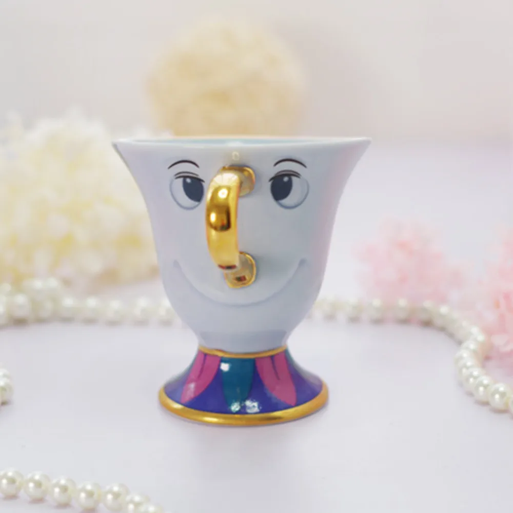 Beauty and The Beast набор кофейных чашек Mrs Potts Chip Tea Cup чайник фарфоровые чашки и кружки