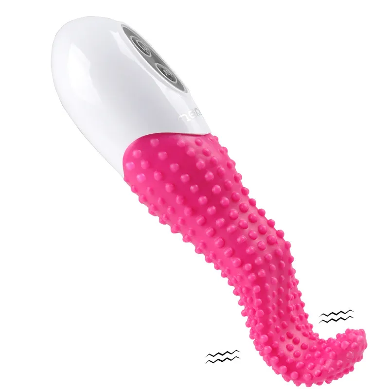 10 скоростей Вибратор в форме языка для женщин G Spot вагинальная стимуляция клитора