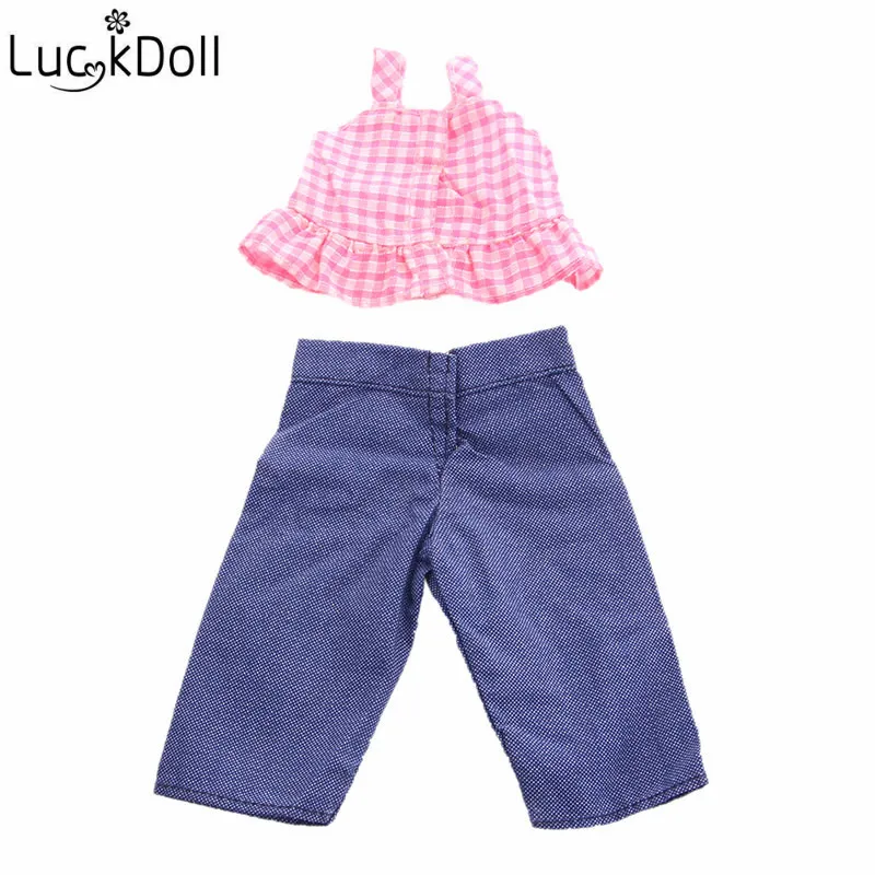 Luckydoll новая кукла одежда аксессуары юбка подходит для 14,5 дюймов Американская женская кукла игрушка детский лучший праздничный подарок