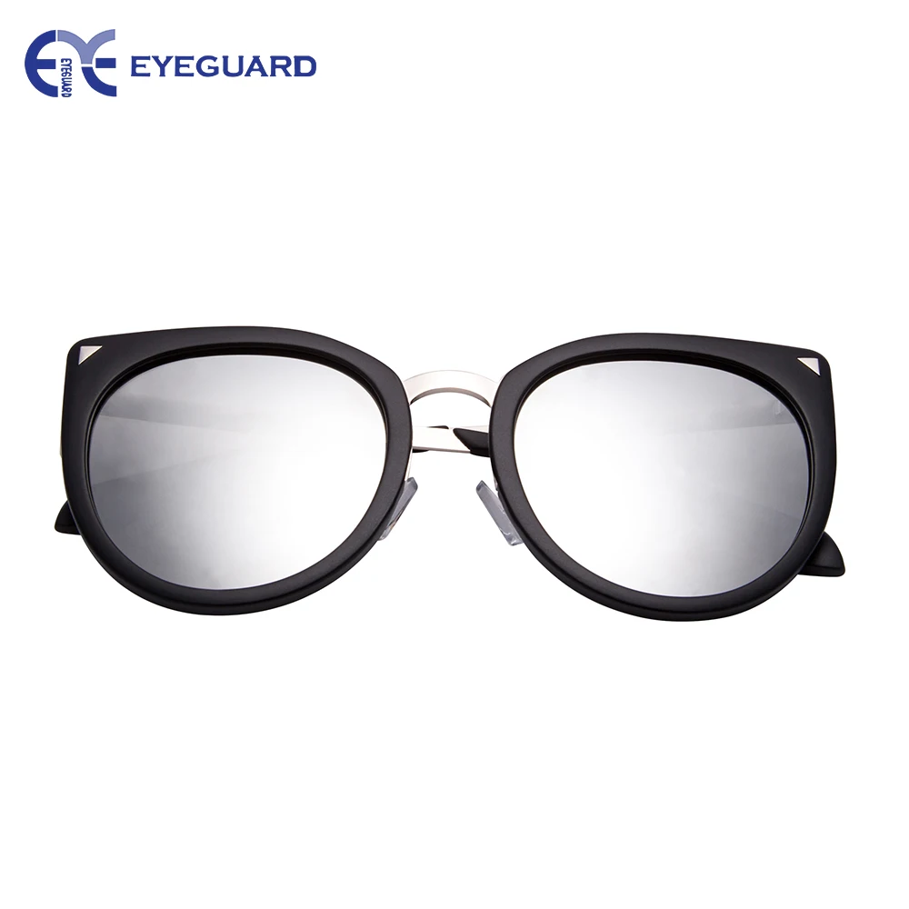 EYEGUARD поляризационные негабаритные солнцезащитные очки кошачий глаз для Для