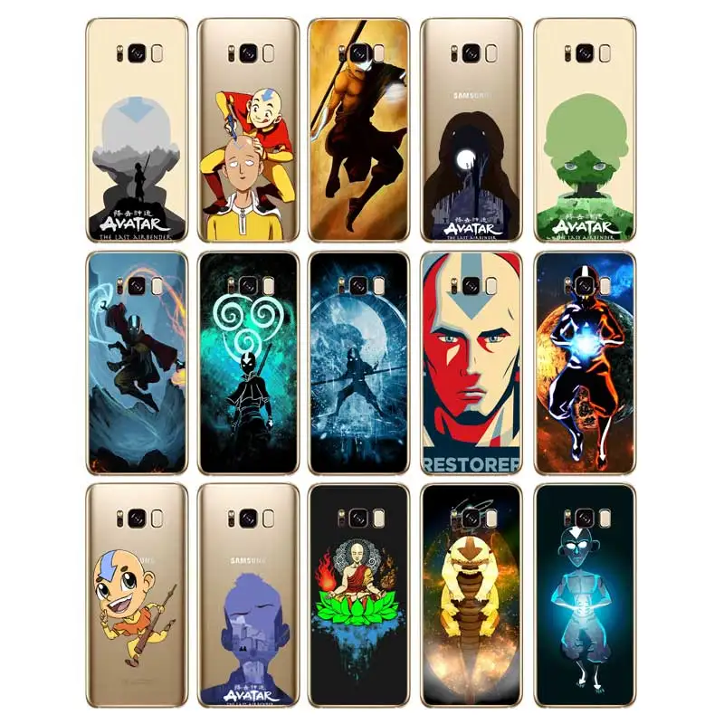 N256 Аватар Аанг мягкий чехол для samsung Galaxy A2 Core A6 A7 A8 A9 A10 A30 A40 A50 A60 A70 A8S A9S A20E плюс |