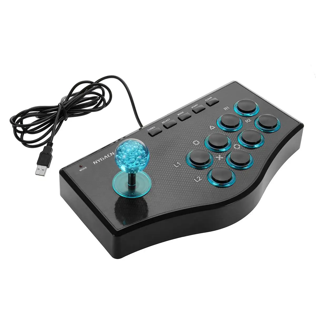USB рокер игровой контроллер аркадный джойстик геймпад Боевая палка для PS3/ПК для Android Plug And Play Street Fighting Feeling
