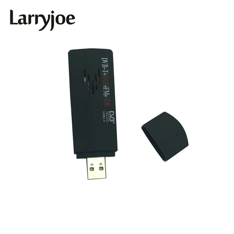Larryjoe USB2.0 HD TV USB DVB T цифровой адаптер ключа тв тюнер с дистанционным управлением