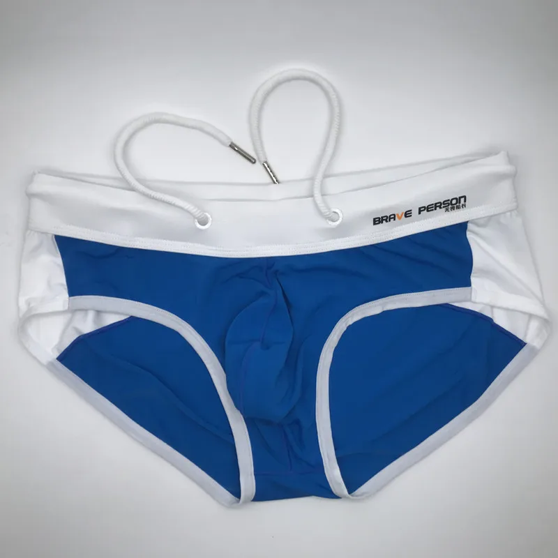 Бренд хит мужские сексуальные купальные костюмы плавки с низкой посадкой шорты