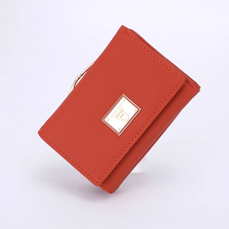 Женский кошелек из искусственной кожи Weichen с маленьким замком