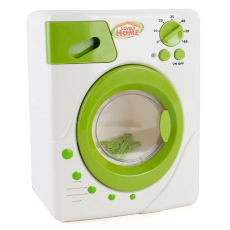 washing machine Зеленый Мини бытовой ролевые игры кухонные детские игрушки пылесос миксер рисоварка образовательные приборы для девочек игрушка - Цвет: washing machine