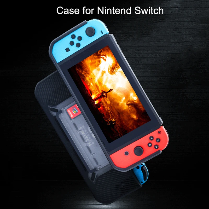 Новый портативный чехол для консольный переключатель Nintendo TPU Carry Gaming Жесткий
