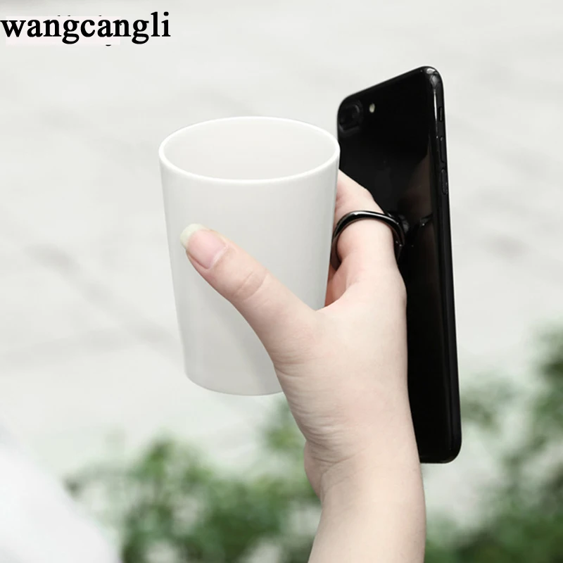 Wangcangli NY обгнит кольцо для пальца стоикон 360 градусов металлическое