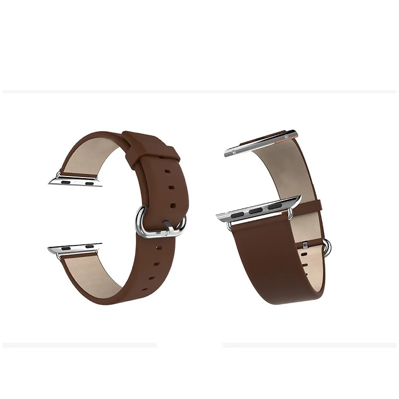Ремешок для Apple Watch 42 мм/38 мм женский браслет с адаптером из натуральной кожи теленка серии 2 и 1.