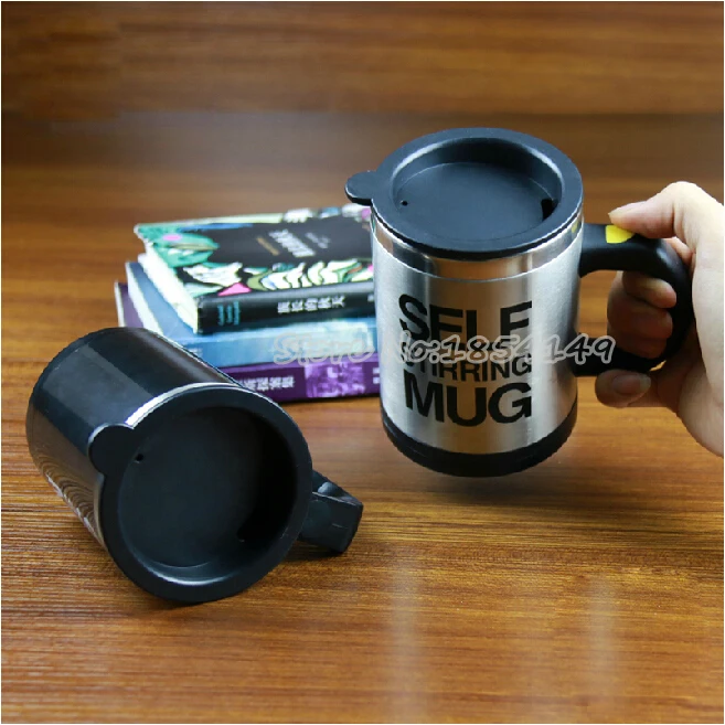 1 шт. автоматический простой перемешивания кофе чай 304 нержавеющая сталь 300-350 мл