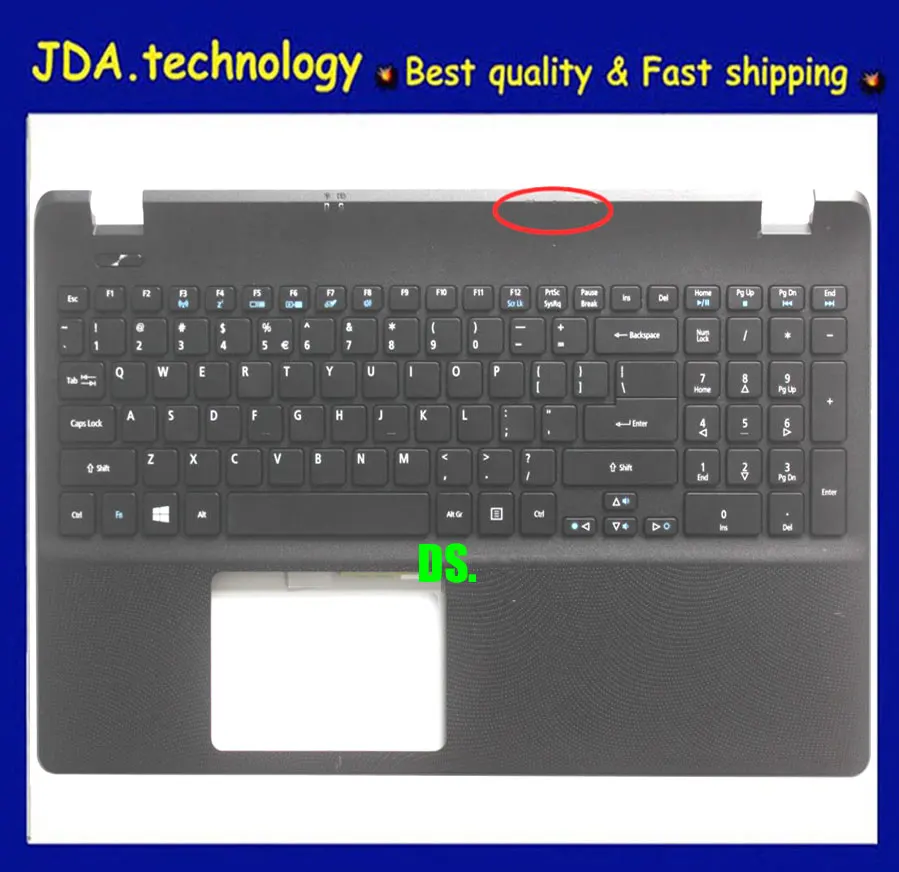 MEIARROW Новый/оригинальный черный C чехол для Acer Aspire E 15 ES1 512 531 EXTENSA 2530 верхний