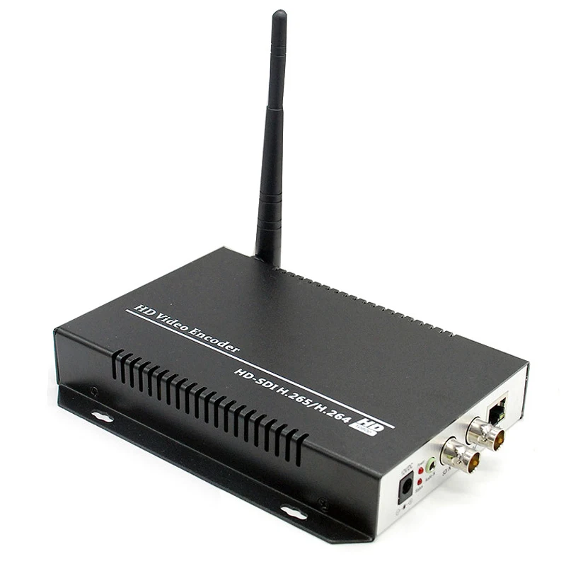 Беспроводной преобразователь URay HEVC H.265 H.264 SD/HD/3G SDI в IP потоковый видеокодер Wi Fi HD 3G