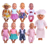 doll clothes handsome suit wear for 18 inch american doll 43 cm baby doll for our generation girls toy