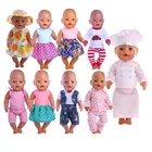 Одежда для кукол, красивый костюм, одежда для американских кукол 18 дюймов и 43 см, Детская кукла для нашего поколения, игрушка для девочек