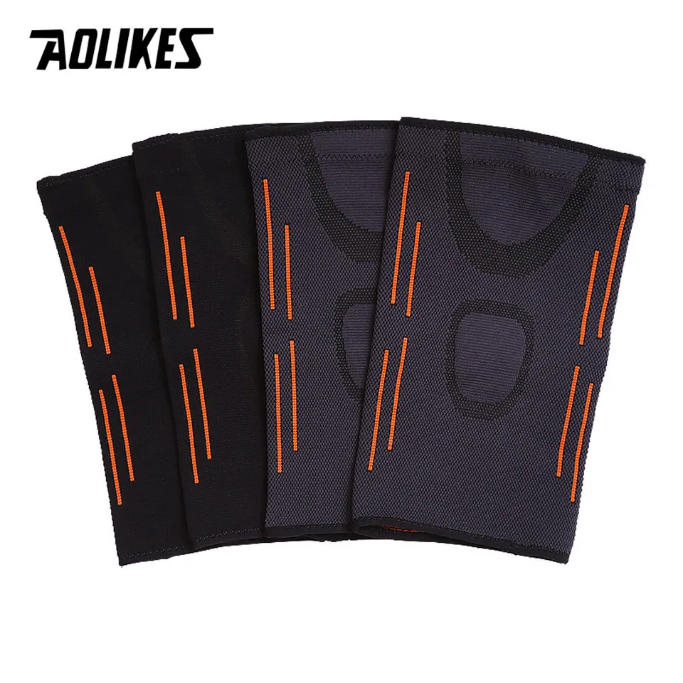 AOLIKES 1 пара спортивный безопасный футбольный наколенник баскетбольные