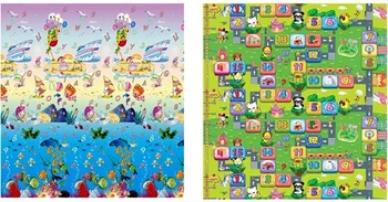 Children Multifunctional Cushion Non-Toxic Kids Game Pad Baby Crawling Mat Infant Play Gym Carpet Family Picnic Rugs Double Side