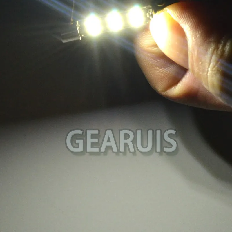 2X 4 Вт Festoon Canbus 6 SMD 3030 светодиодный купольный светильник 31 мм 36 39 41 для салона