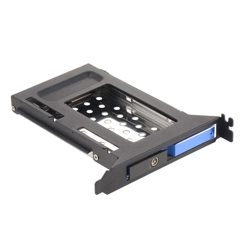 ST8210L PCI 2,5 дюйма алюминиевый чехол sata кронштейн HDD PCI слот расширения SATA Горячая замена мобильного стойки для 2,5 дюйма корпус - Цвет: ST8210L PCI