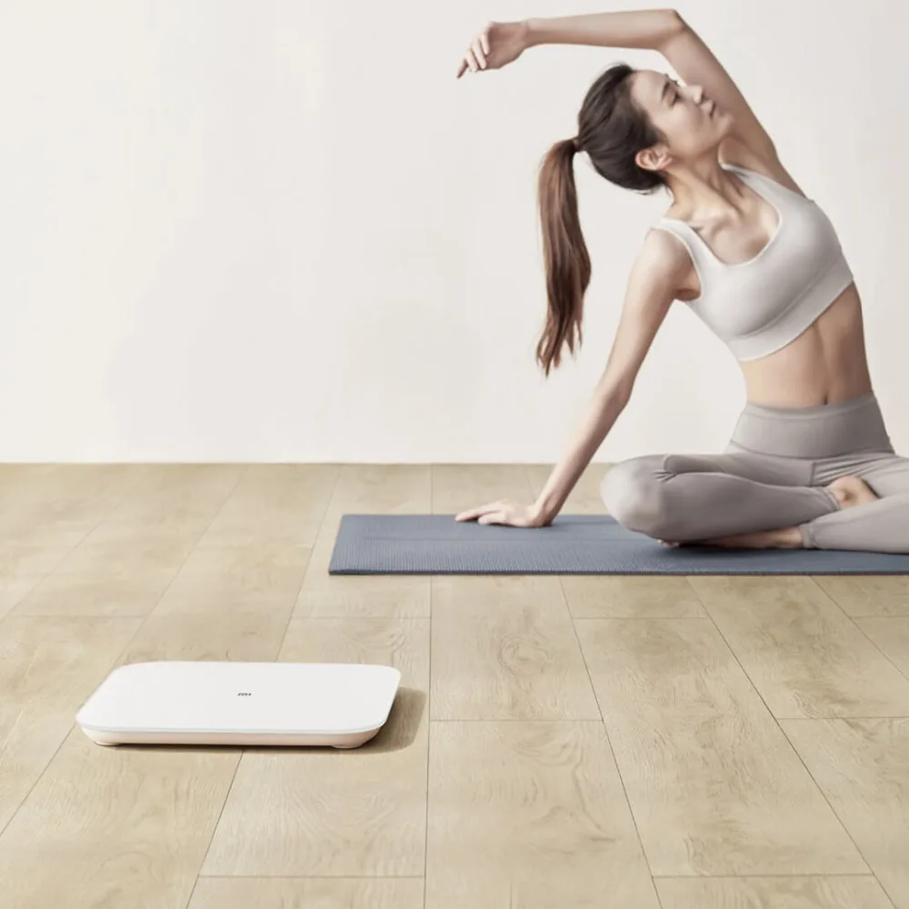 Смарт-весы Xiaomi Bluetooth 5 0 Mi Smart со светодиодным экраном весы для здоровья цифровые с
