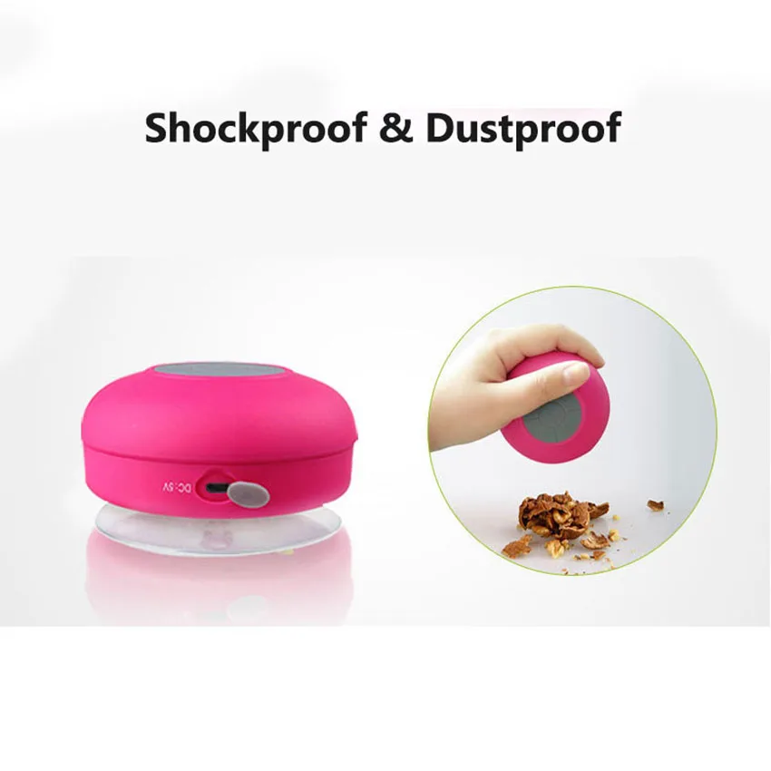 Aimitek Водонепроницаемая мини Bluetooth колонка беспроводная ванная комната Душ