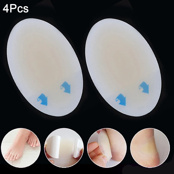 4 шт./компл. блистерные защитные прокладки из пластыря водонепроницаемые