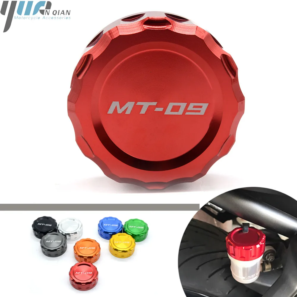 Подходит для Yamaha MT09 MT 09 FZ09 mt09 2013 2014 Крышка Резервуара цилиндра CNC Алюминиевый