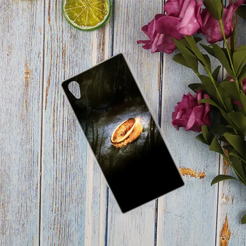 The Lord of The Rings the one ring Cover Case for Sony Xperia Z3 Z5 Premium M4 Aqua M5 X XA XA1 C4 C5 E4 E5 XZ XZ2 Compact Plus