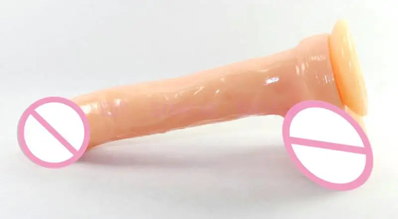 Мягкий фаллоимитатор длиной 27 см силиконовый реалистичный пенис большой на