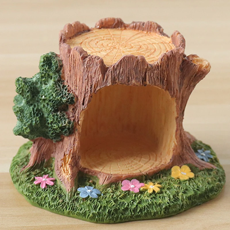 

Tree Hole Resin Crafts Home Decoration Accessories Creative Cartoon Tree Hole Home Decoration Desktop Decoration Souvenir Gift