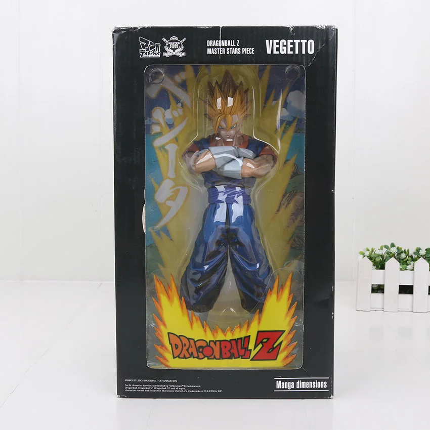 26cmcartoonvegetabox Dragon ball Супер Статуэтка MSP мастер звезды кусок вегетто фигурка Вегета коллекционные модельные украшения игрушки Brinquedo подарки - Цвет: 26cmcartoonvegetabox