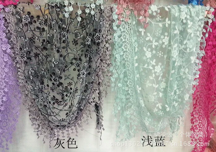 Корейская версия весенне-осенних ажурных кружевных салфеток с бахромой