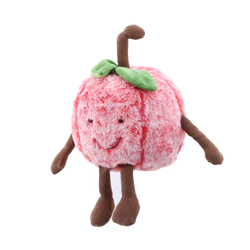 Cute Watermelon Cherry Soft Stuffed Cushion Pillow Sofa Decoration Toys Fruit Shape Plush Doll Birthday Gift For Children | Игрушки и